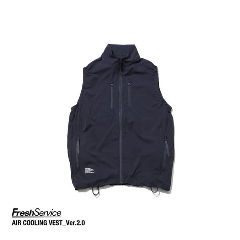 FreshService ファン付き空調服 ネイビー 即購入⭕️新品未使用 AIR COOLING VEST_Ver.2.0