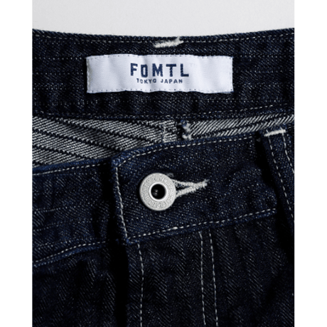 FDMTL FA26PN12R  PATCHWORK DOUBLE KNEE PANTS RINSE