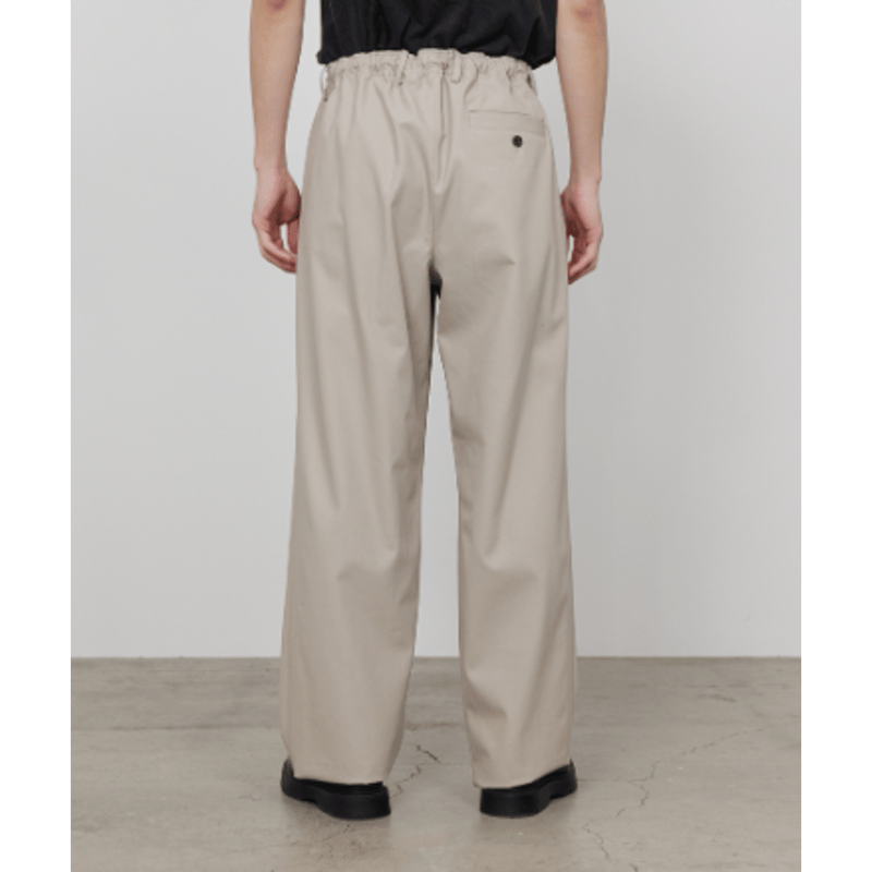 予約商品】MARKAWARE DOUBLE PLEATED EASY TROUSERS |