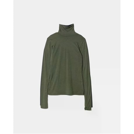 beautiful people flip washable wool jersey high neck top