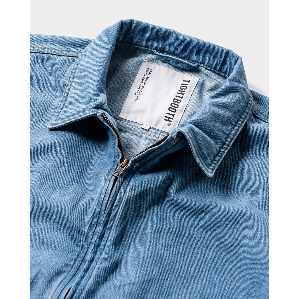 TIGHTBOOTH DENIM DRIZZLER JACKET | MAROON TIGHTBOOTH DENIM DRIZZLER JACKET | MAROON