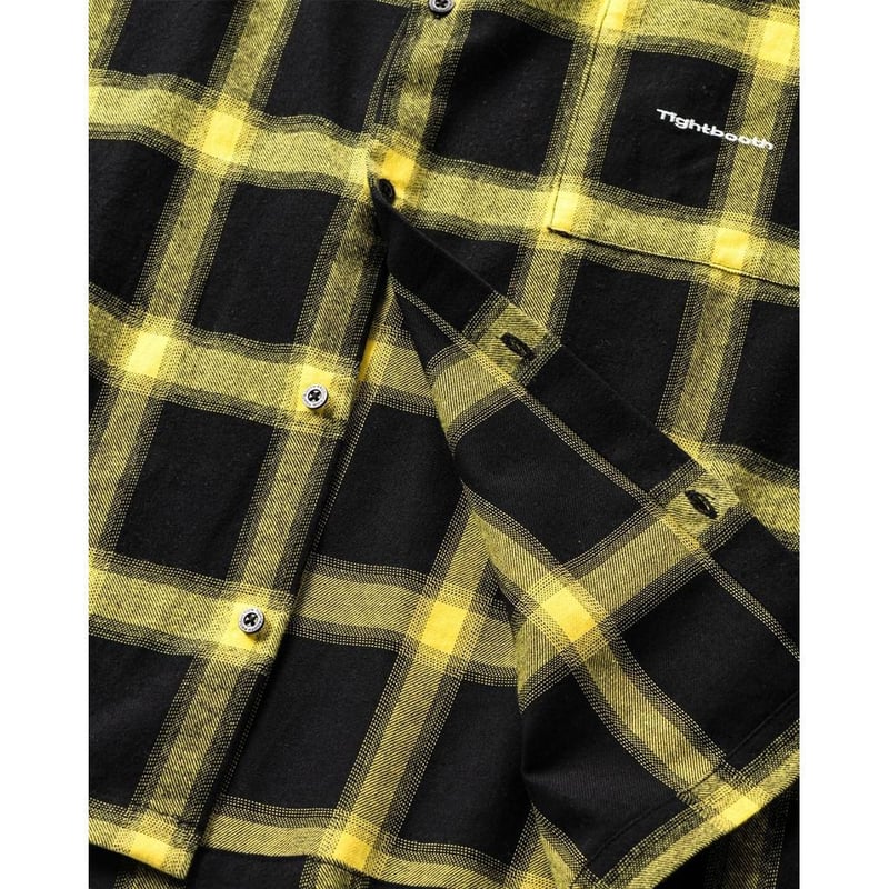 TIGHTBOOTH PLAID LS SHIRT | MAROON
