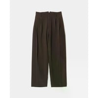 beautiful people triacetate double cloth side 2tuck pants