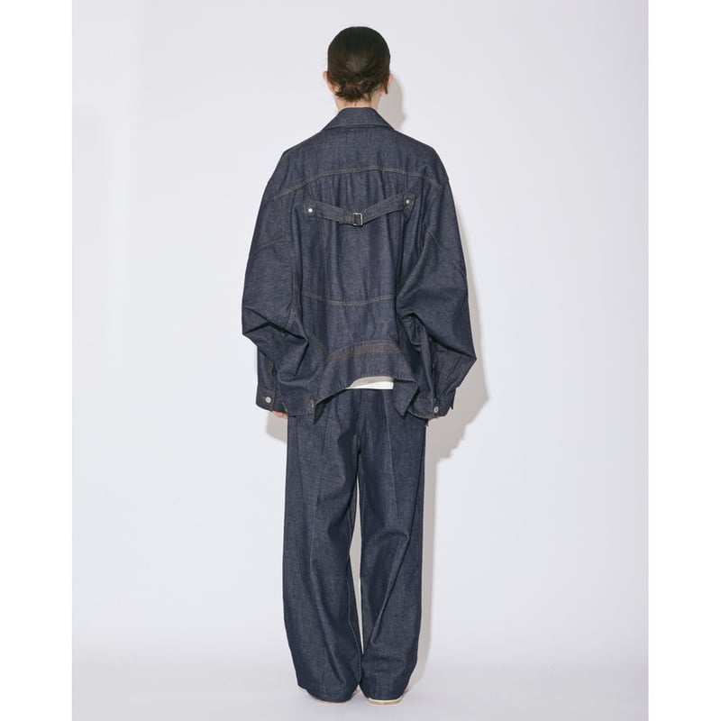 beautiful people left hand twill denim blouson