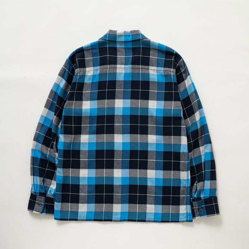 RATS COTTON RAYON CHECK SHIRT | MAROON