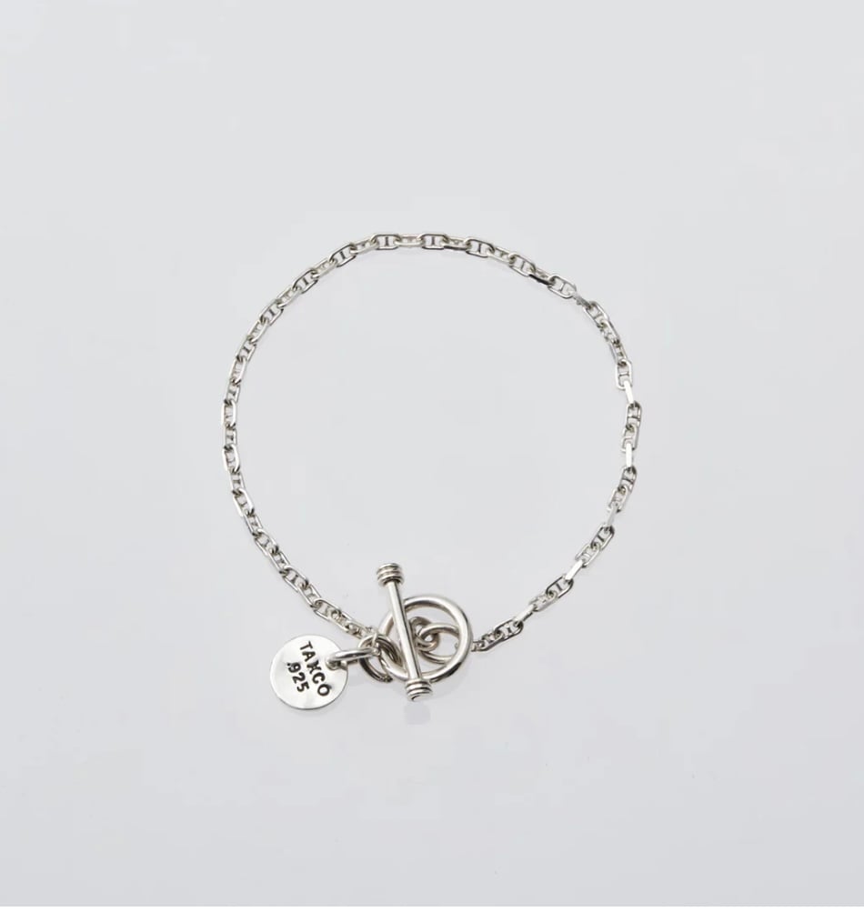 Solid Anchor Link Bracelet -2mm- | MAROON Solid Anchor Link Bracelet -2mm- | MAROON