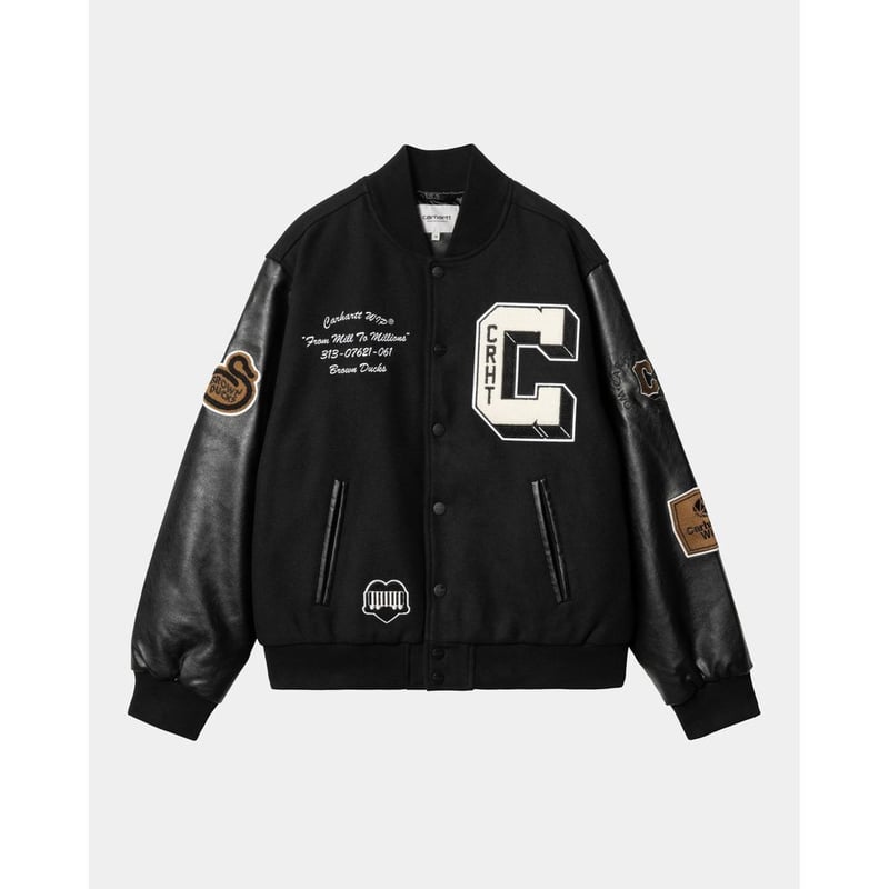 ジャケット・アウター BROWN DUCKS BOMBER CARHARTT WIP Brown Ducks Bomber | MAROON
