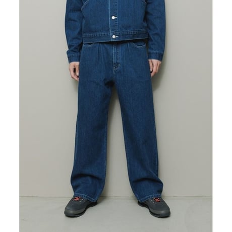 BAL 12OZ STRAIGHT LEG 5P WASHED JEAN