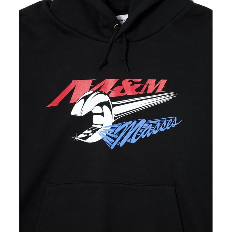 M&M × MASSES SWEAT HOODED WRENCH M | MAROON