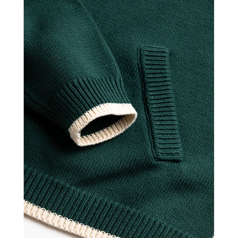 ANACHRONORM INITIAL DRIVERS KNIT GREEN | MAROON