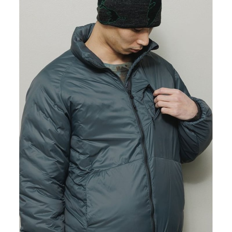 BAL/TAION STAND COLLAR DOWN JACKET | MAROON