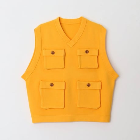 AMBERGLEAM × VOO Fisherman Knit Vest