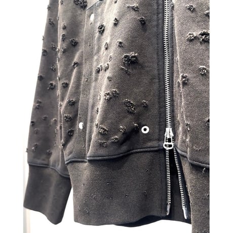 FAF Dameged Zip up Hoodie