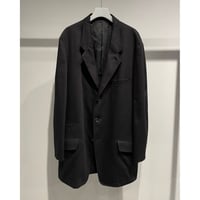 Y's for men WOOL GABARDINE LEFT AND RIGHT CHANGE POCKET JACKET