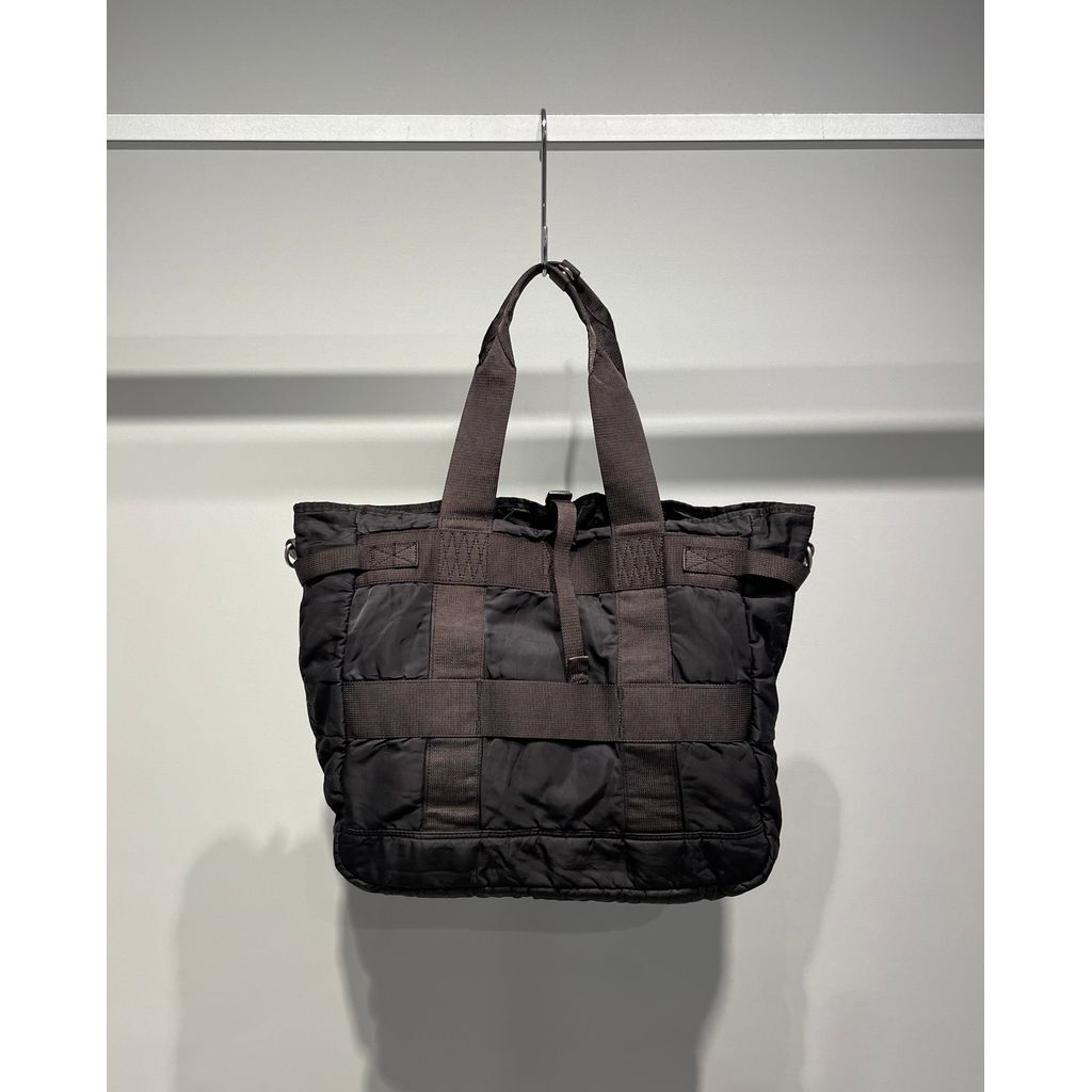 PORTER CLASSIC SUPER NYLON TOTE BAG | MAROON