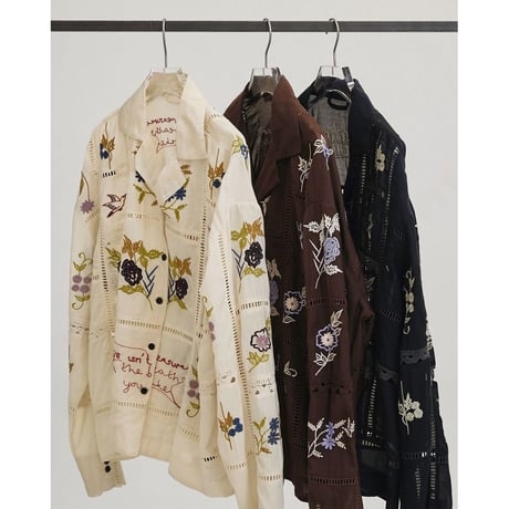 TODAYFUL Embroidery Patchwork Shirts