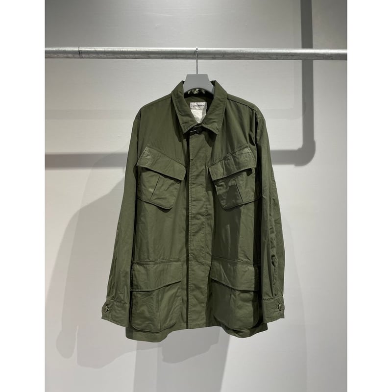 YAECA LIKE WEAR JUNGLE FATIGUE JACKET | MAROON
