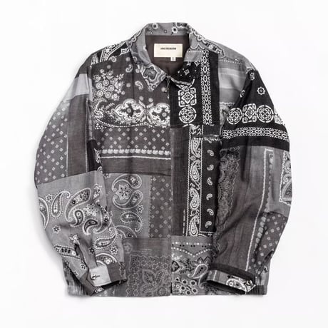 ANACHRONORM AN217 VINTAGE BANDANA COLLAGE SWING TOP JACKET