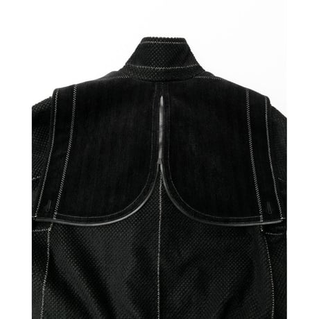 beautiful people coinside reversible herringbone bonding coat