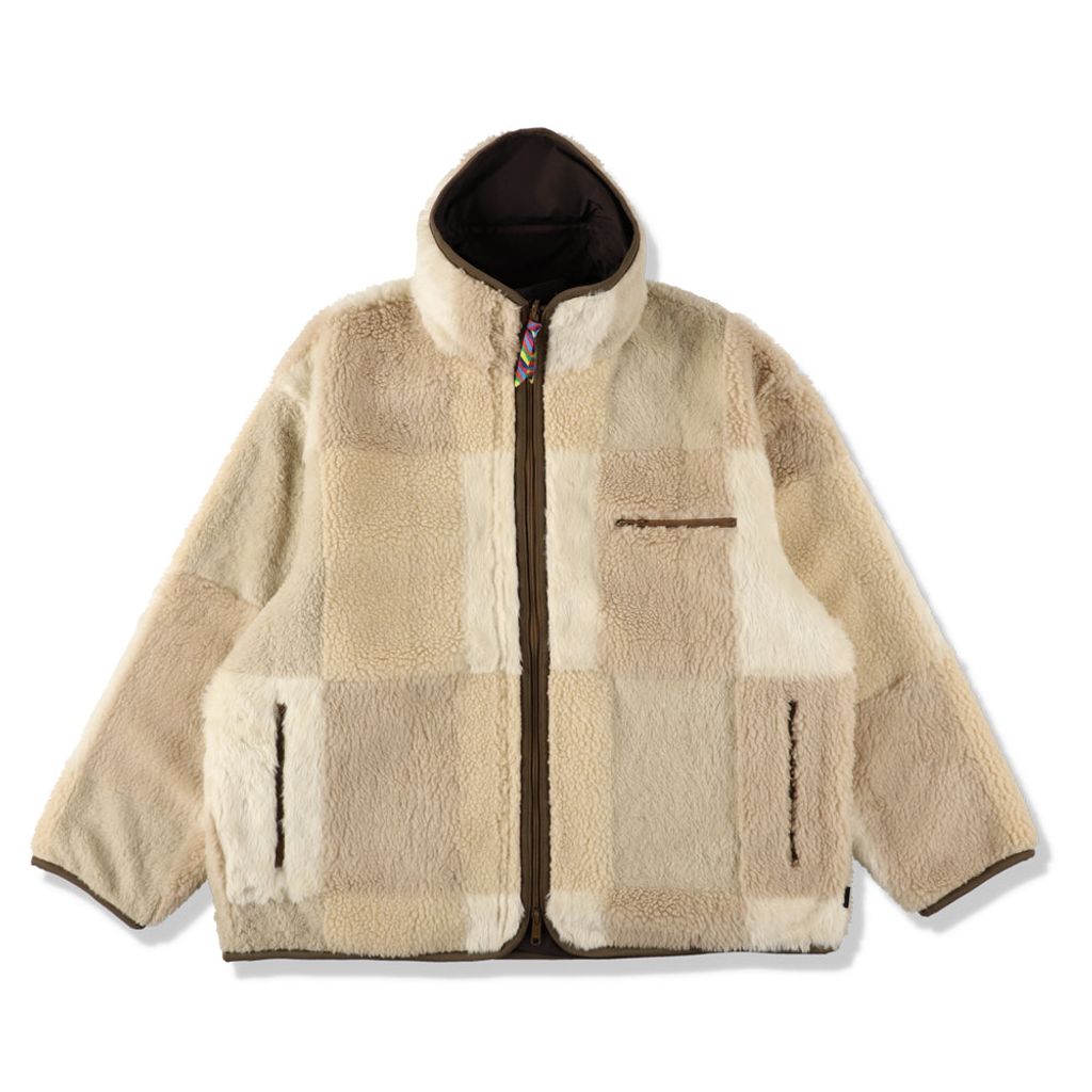 is-ness REVERSIBLE FLEECE JACKET （is-ness×Y(dot