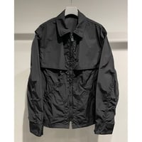 Y's for men NYLON TAFFETA CHAIN STITCH SHIELD BLOUSON