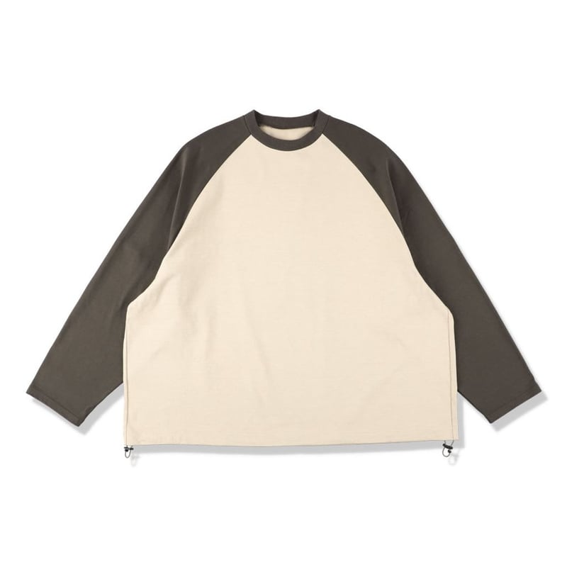 IS-NESS BALLOON RAGLAN LONG SLEEVE T SHIRT | MA