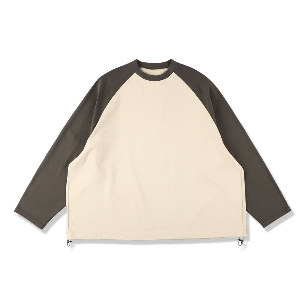 イズネス　BALLOON RAGLAN LONG SLEEVE T-SHIRT is-ness - 【残り一点】Balloon Raglan Long Sleeve T-shirt