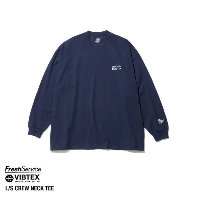 VIBTEX for FreshService “L/S CREW NECK TEE” | M VIBTEX for FreshService “L/S CREW NECK TEE” | M