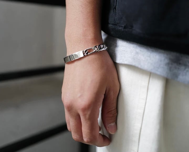 Figaro Link Bracelet 8mm XOLO ブレスレット XOLO - フィガロリンク ブレスレット / FIGARO LINK BRACELET