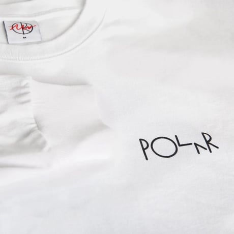 Polar Skate Co. FILL LOGO LS TEE | KLEZ CROSSING