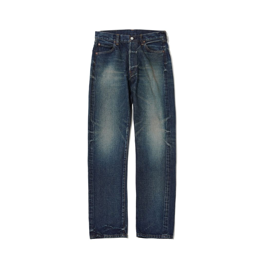 MASSES DENIM 5P PANTS T-L H.WASH | MAROON
