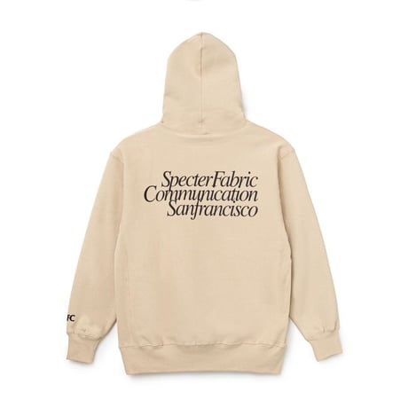 SPECTER FABRIC COMMUNICATION Sanfrancisco HOODIE （Sand）