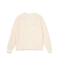 ALONE Big Thermal Shirt Henry WHT