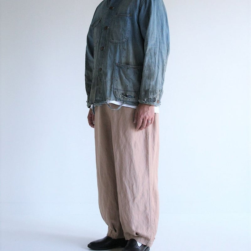 ANACHRONORM DAMAGED LIGHToz BM DENIM COVERALL |