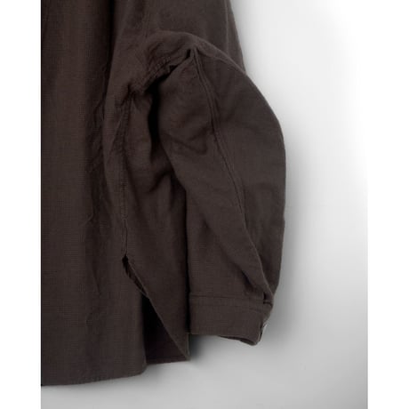 refomed WRIST PATCH WIDE SHIRT "CHECK"