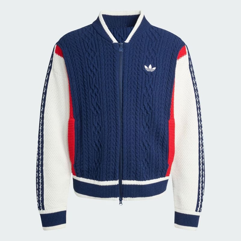 adidas Originals レトロ リミックス カーディガン | MAROON