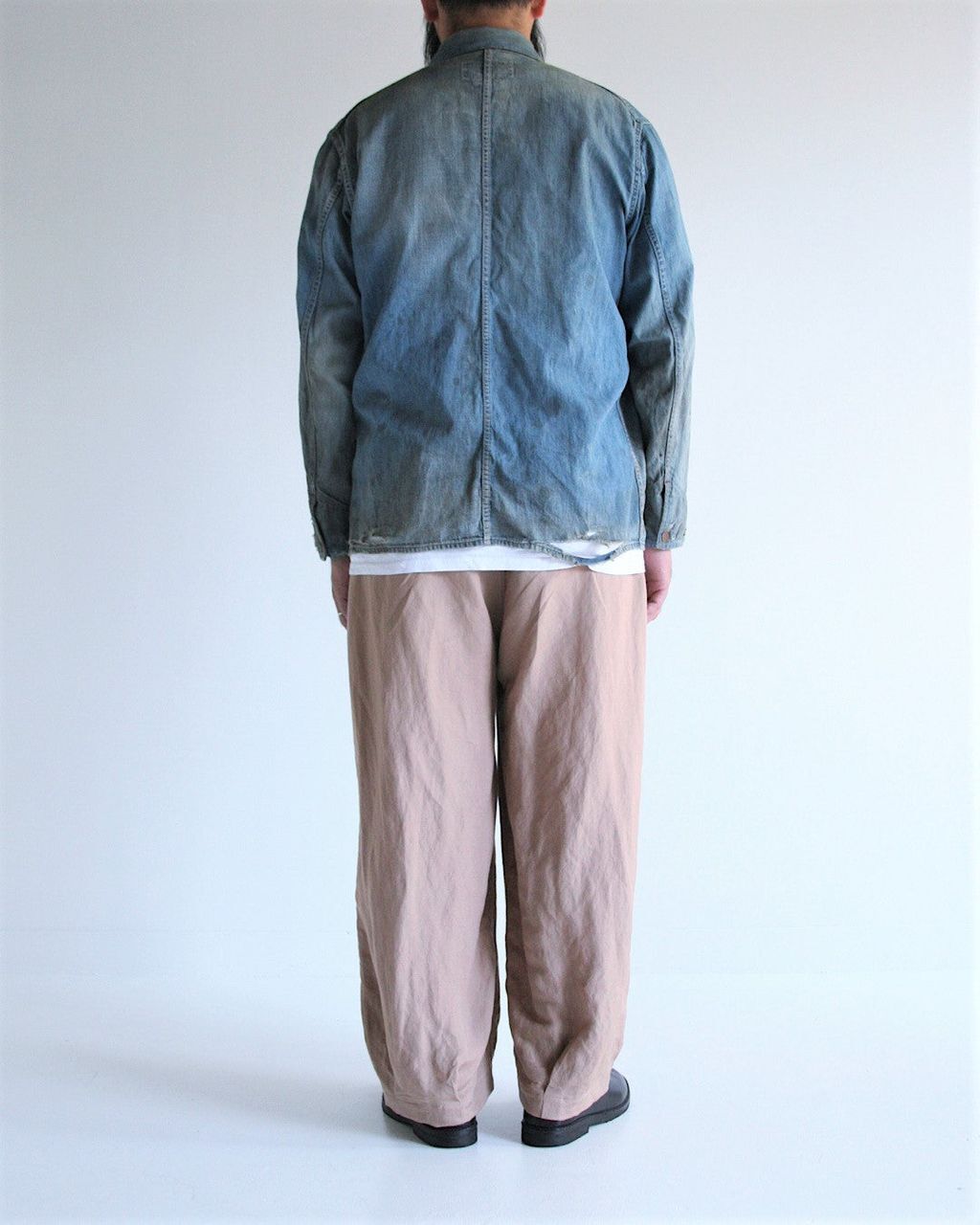 ANACHRONORM Damaged Denim Overalls [INDIGO] - Fresh Service