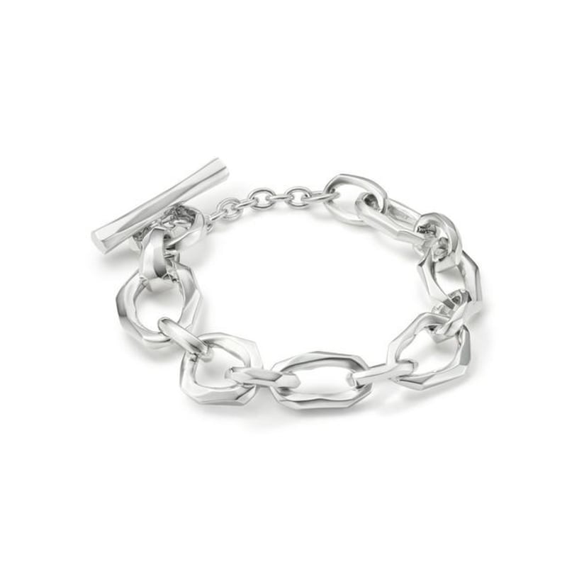 GARNI Crockery Mix Chain Bracelet | MAROON