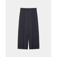 marka 2/60 Washer Wool Gabardine Two Tuck Baggy Trousers