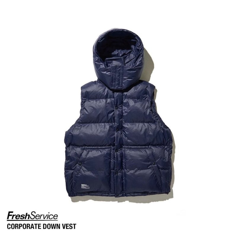 FreshService “CORPORATE DOWN VEST” | MAROON