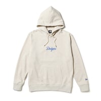 NEW ERA 裏毛 スウェット プルオーバーフーディー ロサンゼルス・ドジャース オートミール