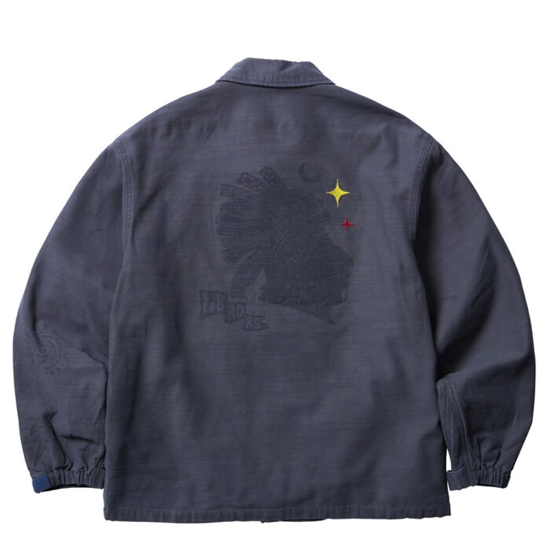 Liberaiders GARMENT DYED MILITARY JACKET | MAROON