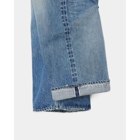 marka ORGANIC COTTON 13.5oz SELVEDGE DENIM WIDE LEG JEANS