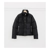 MARKAWARE SILK SHORT DOWN JACKET