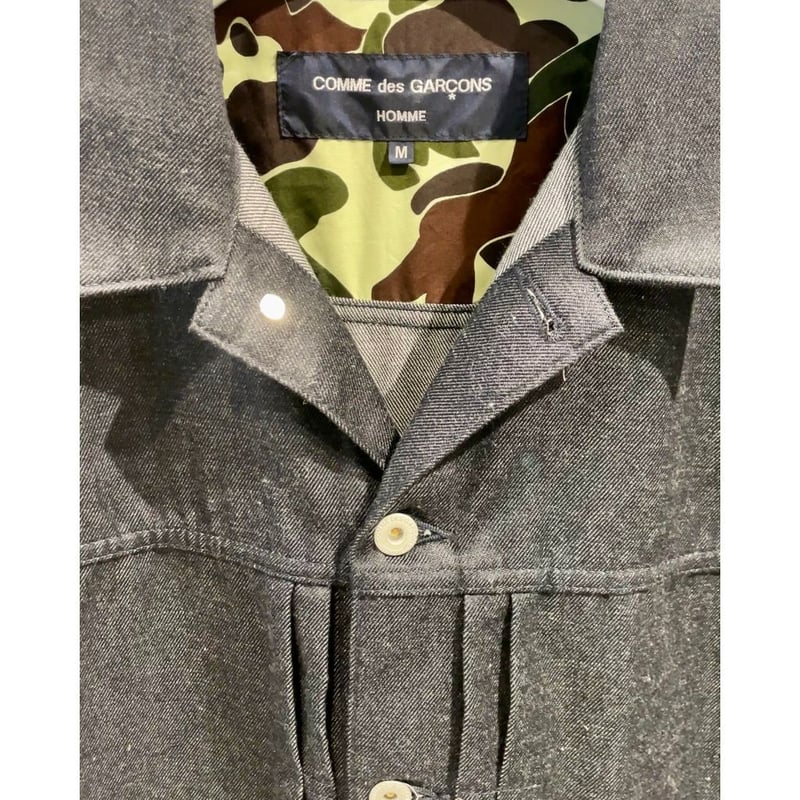 COMME des GARCONS HOMME エステルコットン デニムジャケット COMME des GARCONS HOMME エステルコットン デニムジャケット