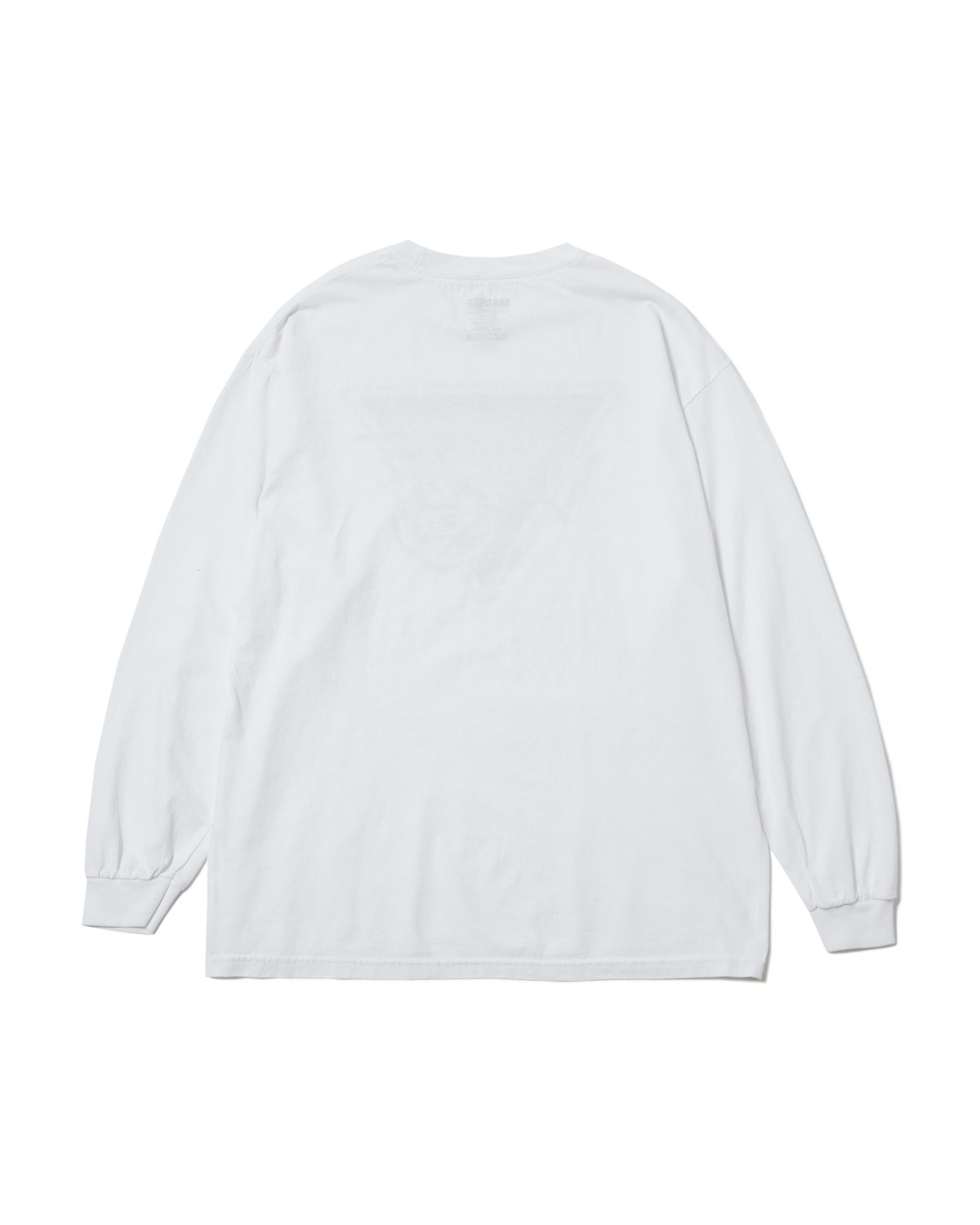 XLサイズ MASSES L/S Tシャツ MASSES T-SHIRTS L/S TRIANGLE | MAROON