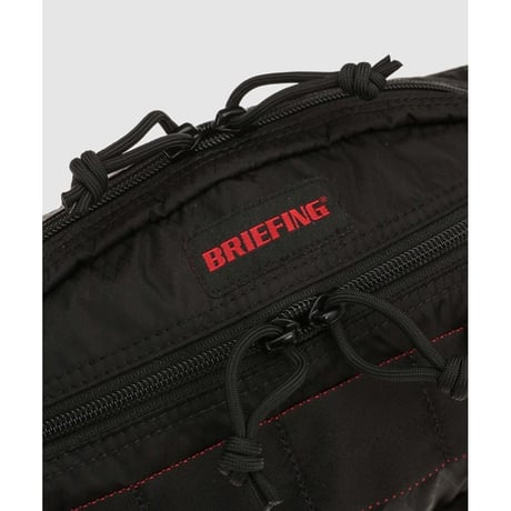 COMME des GARCONS HOMME  「BRIEFING」W-NAME NYLON LIPSTOP BAG