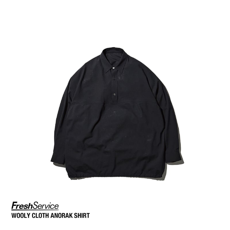 FreshService WOOLY CLOTH ANORAK SHIRT | MAROON