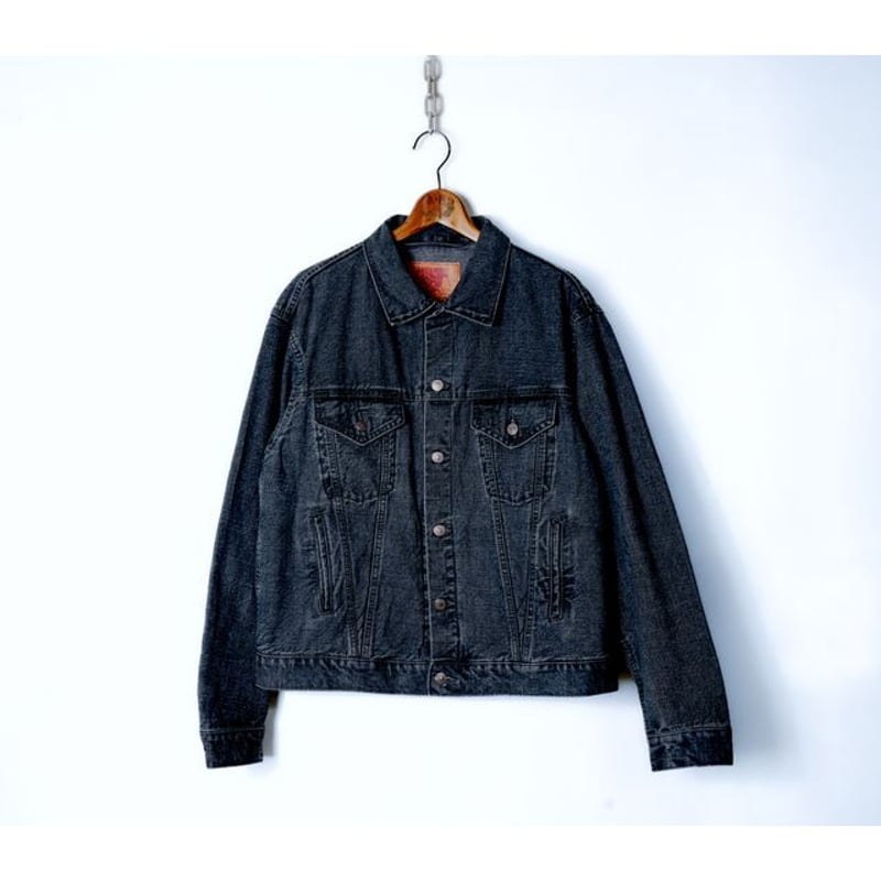 ジャケット・アウター ANDFAMILYS DENIM TRACKER JACKET BLACK ANDFAMILYS DENIM TRACKER JACKET | MAROON