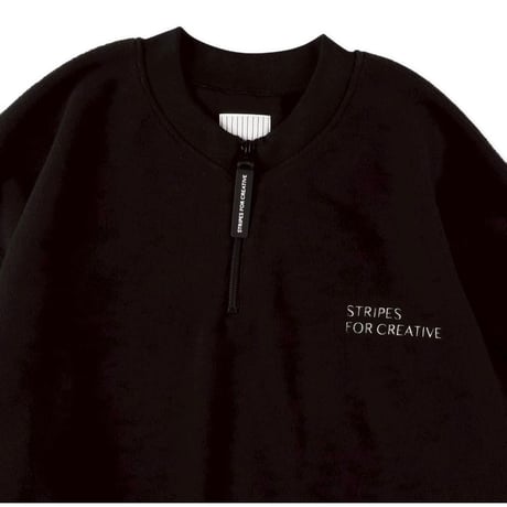 S.F.C FLEECE BASEBALL HALF ZIP JACKET